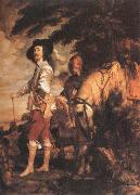 Anthony Van Dyck, King of England at the Hunt
